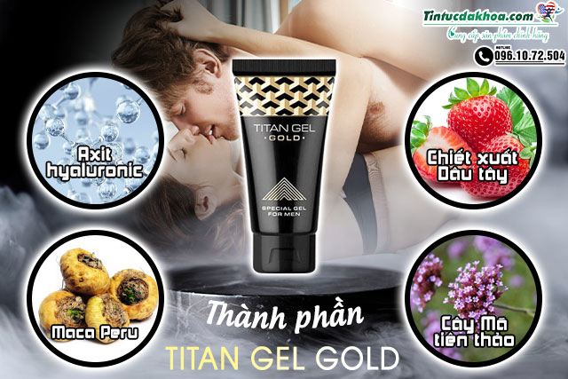 titan gel gold thành phần