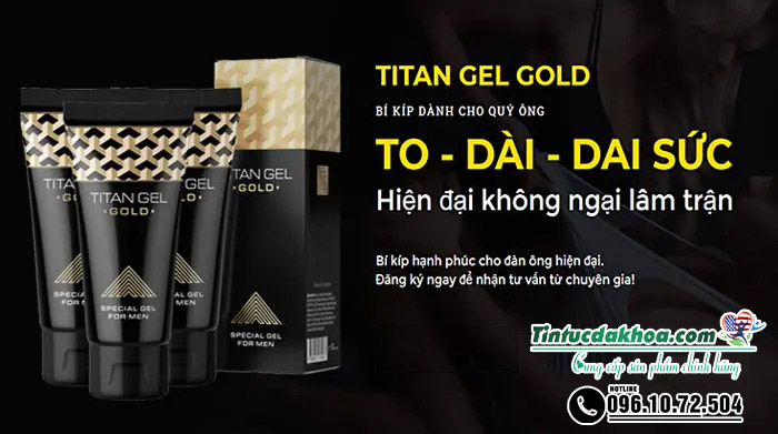titan gel gold có tốt không